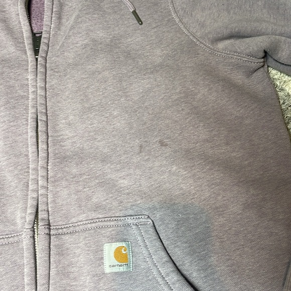 Carhartt zip up sweatshirt large - Picture 3 of 6